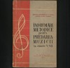 &Icirc;ndrumări Metodice Predare Muzică Clasele V-VII, 1959, Carte Arta Muzicală