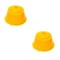 Set 2 Capsule cafea, reutilizabila, reincarcabila, compatibil Dolce Gusto, galben