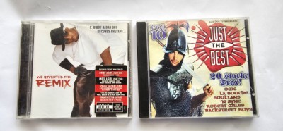 CD AUDIO P. Diddy &amp;amp; Bad Boy + JUST THE BEST VOL 10 , LOT 2 CD-URI . foto