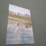 CARTE POSTALA ORADEA - BLOCURI DE LOCUINTE PE MALUL CRISULUI CIRCULATA