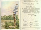 NI920 Folklore belge, Editi&eacute; par C&ocirc;te d&rsquo;Or, Le bon chocolat belge, Folklore C&ocirc;te d&rsquo;Or No 186, Deuxi&egrave;me s&eacute;rie