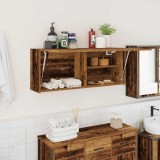 vidaXL Dulap perete de baie, lemn vechi, 100x25x40 cm, lemn prelucrat