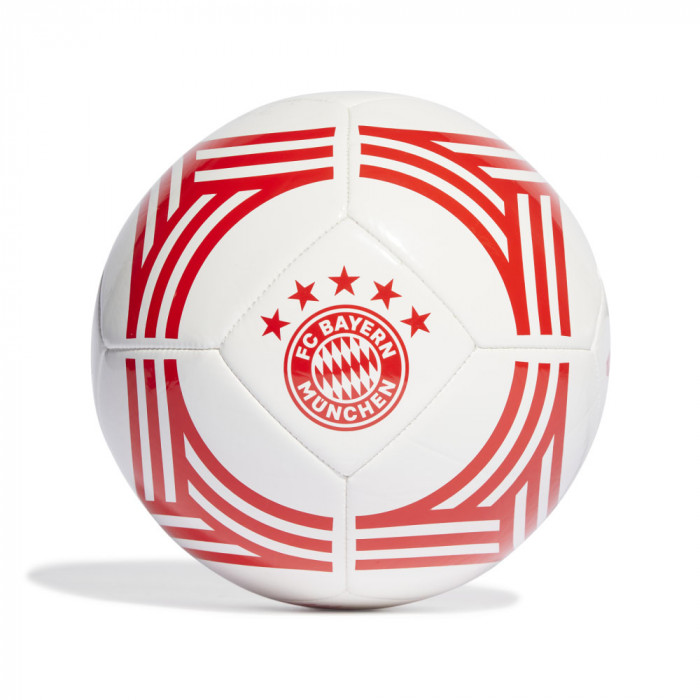 Bayern M&uuml;nchen balon de fotbal Club Home white - dimensiune 5