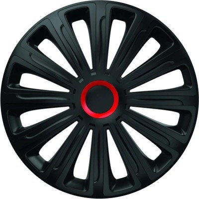 SET CAPACE ROTI 15` NEGRE CU INEL ROSU ACTIVE 78633 foto