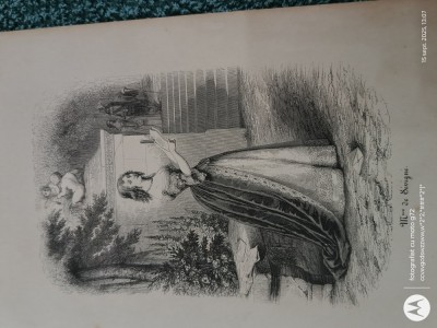 gravura veche pe hartie cartonata lucioasa , pentru colectie sau pentru inramare pe un format A4 foto
