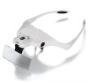 Ochelari Lupa cu LED 1.0X-3.5X, 5 Lentile Interschimbabile, Ajustabili, Model 9892B2, Bijutier, Ceasornicar, Electronica