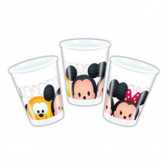 Pahare Tsum Tsum Party 200ml set 8 buc foto