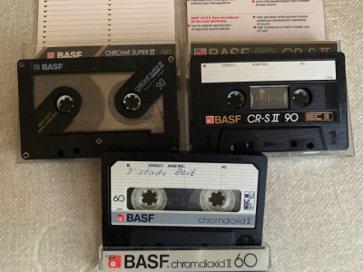 Lot 3 Casete BASF CrO2 - Inregistrate o singura data - 20 foto