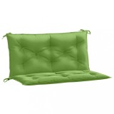 Cumpara ieftin Perna banca de gradina, 2 buc. melanj verde, 100x50x7 cm textil