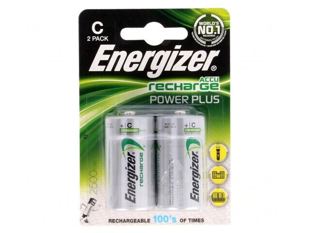Baterii Ni-MH C 1,2V 2500mAh Set 2