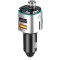 Modulator FM 12-24V Bluetooth 5.0 cu functie de incarcator auto Super Charge 3.0 si port USB C - BC42