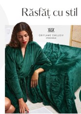 Halat de baie verde smarald Royal Green, Oriflame foto