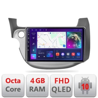 Navigatie Honda Fit 2008-2013 Android radio gps internet quad core 4+64 carplay android auto Kit-fit-08+EDT-E309v3 CarStore Technology foto