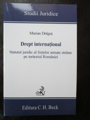 Drept international-Marian Dragut foto