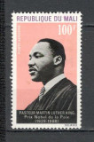 Mali.1968 Posta aeriana:Moartea lui M.L.King-PREMIUL NOBEL DM.63, Nestampilat