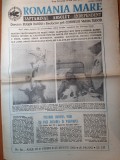 Ziarul romania mare 20 martie 1992-p.r.m isi face intrarea in parlament