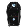 Cheie smart BMW G style cu touchscreen keyless entry argintiu 800 CarStore Technology