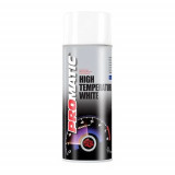 Cumpara ieftin Spray Vopsea Rezistenta Temperatura Promatic, Alb, 400 ml