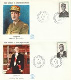 Taaf 1972 - FDC, Personalitati, Comemorare Generalul de Gaulle, Yt.31