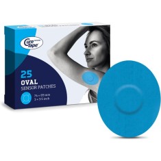 CureTape&reg; Sensor Patches Classic plasturi de protecție culoare Blue 25 buc