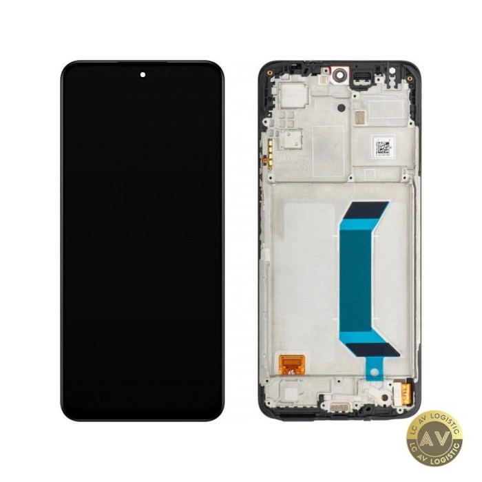 Display cu Touchscreen Xiaomi Redmi Note 12 cu Rama Negru (Matte Black) Service Pack 560001M17P00