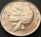 Cumpara ieftin Moneda 10 ZLOTI - POLONIA, anul 1975 *cod 1928 - Adam Mickiewicz, Europa