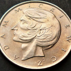 Moneda 10 ZLOTI - POLONIA, anul 1975 *cod 1928 B - Adam Mickiewicz