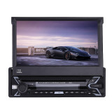 Media Player 7&quot; cu touchscreen DVD, MP3, MP4, bluetooth, 1DIN, ecran Detasabil, Oem
