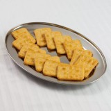 Tava ovala, din inox, argintie 40cm, Kinghoff