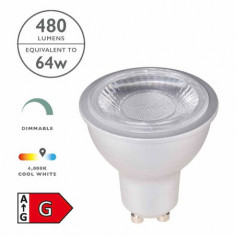 Sursa de iluminat (Pack of 5) LED GU10 Light Bulb (Lamp) 7W 480LM 4000K
