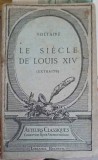 LE SIECLE DE LOUIS XIV (EXTRAITS)-VOLTAIRE-249925