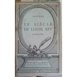 LE SIECLE DE LOUIS XIV (EXTRAITS)-VOLTAIRE-249925