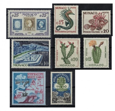 MONACO 1960 - serii complete MNH ( 7 foto) foto