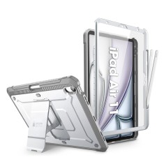Husa iPad Air 11 (2024) Supcase Unicorn Beetle Pro, alb foto