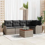Cumpara ieftin Set de canapele pentru grădină 6 pcs Gri
