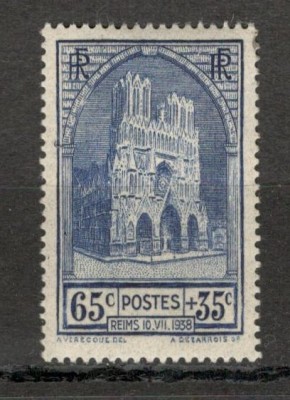 Franta.1938 Catedrala Reims SF.61 foto