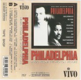 Caseta Audio Philadelphia (Music From The Motion Pictures) Compilatie Vivo Romania Stare Foarte Buna