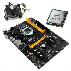 Kit Placa de Baza Refurbished Biostar TB250-BTC, Quad Core i5-6500T, Cooler foto