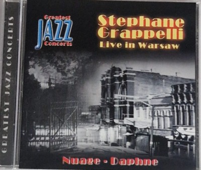 St&amp;eacute;phane Grappelli &amp;lrm;&amp;ndash; Live In Warsaw / Nuage - Daphne NM / NM cd muzica jazz Tim Cz Cehia 2001 foto
