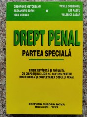 Drept Penal Partea Speciala - Gheorghe Nistoreanu, Vasile Dobrinoiu , B583