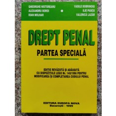 Drept Penal Partea Speciala - Gheorghe Nistoreanu, Vasile Dobrinoiu , B583