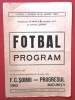 Program Meci Fotbal FC Soimii Sibiu - Progresul Bucuresti 16.10.1977 - Fan Zone Soimii Sibiu, Progresul Bucuresti