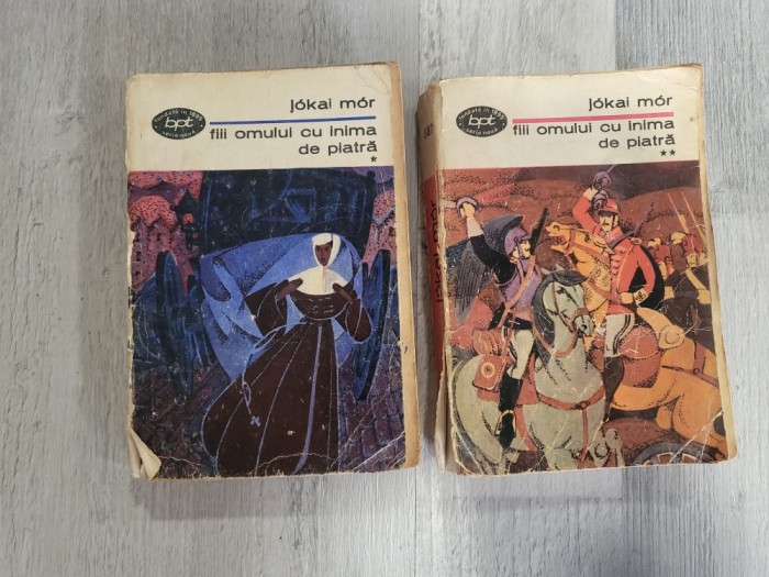 Fiii omului cu inima de piatra vol.1 si 2 de Jokai Mor