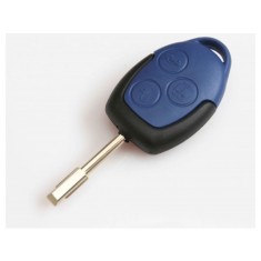 Carcasa Cheie Compatibila cu Ford Transit 3 butoane Albastra