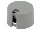 Buton rotativ gri cu indicator plastic 6,35mm