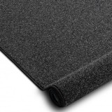 Mocheta EXCELLENCE negru 141 simplu, melange, 400 cm