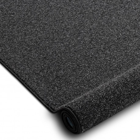 Mocheta EXCELLENCE negru 141 simplu, melange, 400 cm