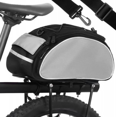 Geanta bicicleta, montare portbagaj, capacitate 13 l, impermeabila, curea detasabila foto