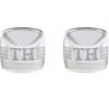Butoni Argintii Tommy Hilfiger 2790174 Otel Inoxidabil, Eleganti Barbati, Accesorii Camasa Rafinate, Cadou Barbati