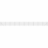 Cumpara ieftin Gard plasa de sarma cu tarusi de fixare, antracit, 2x25 m